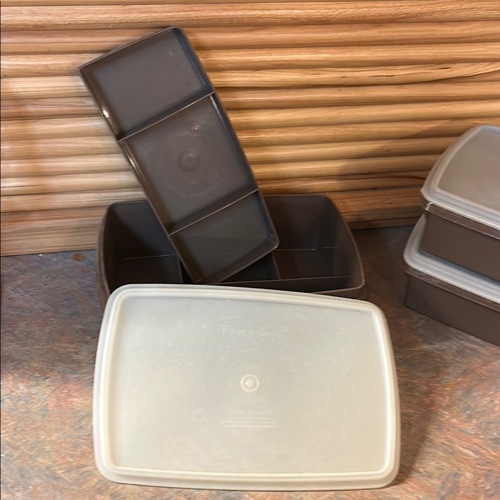 Tupperware brown Storage Containers - Picture 3 of 3